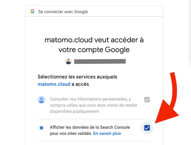 accès google