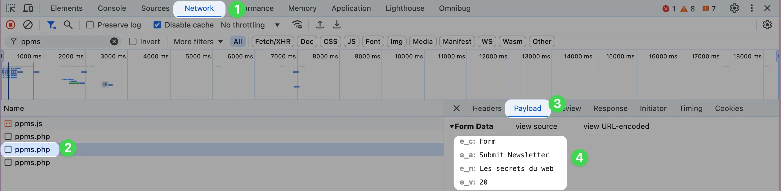 Recetter les évènements et les dimensions personnalisées sur Piwik Pro