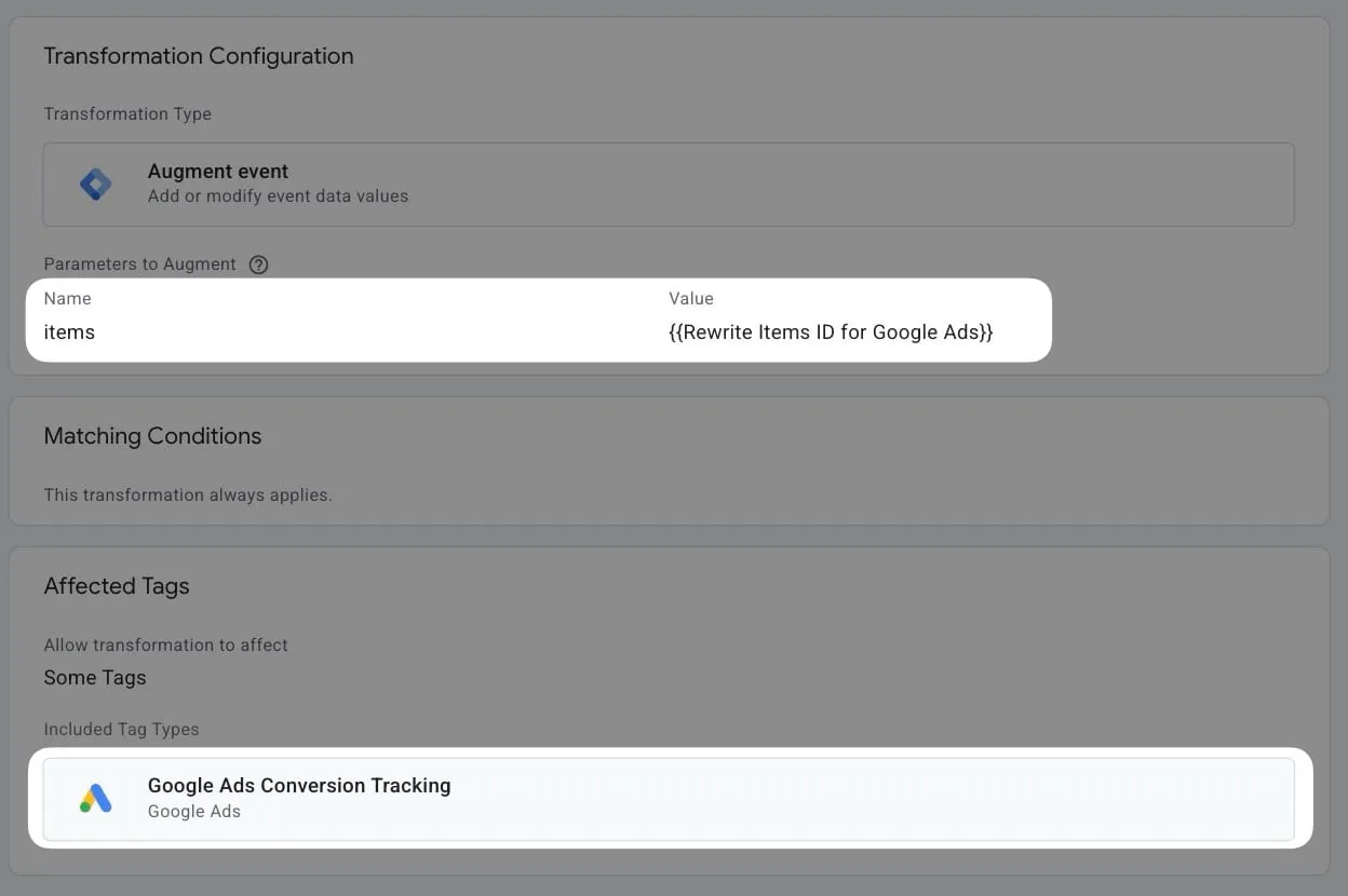 transformation gtm server side