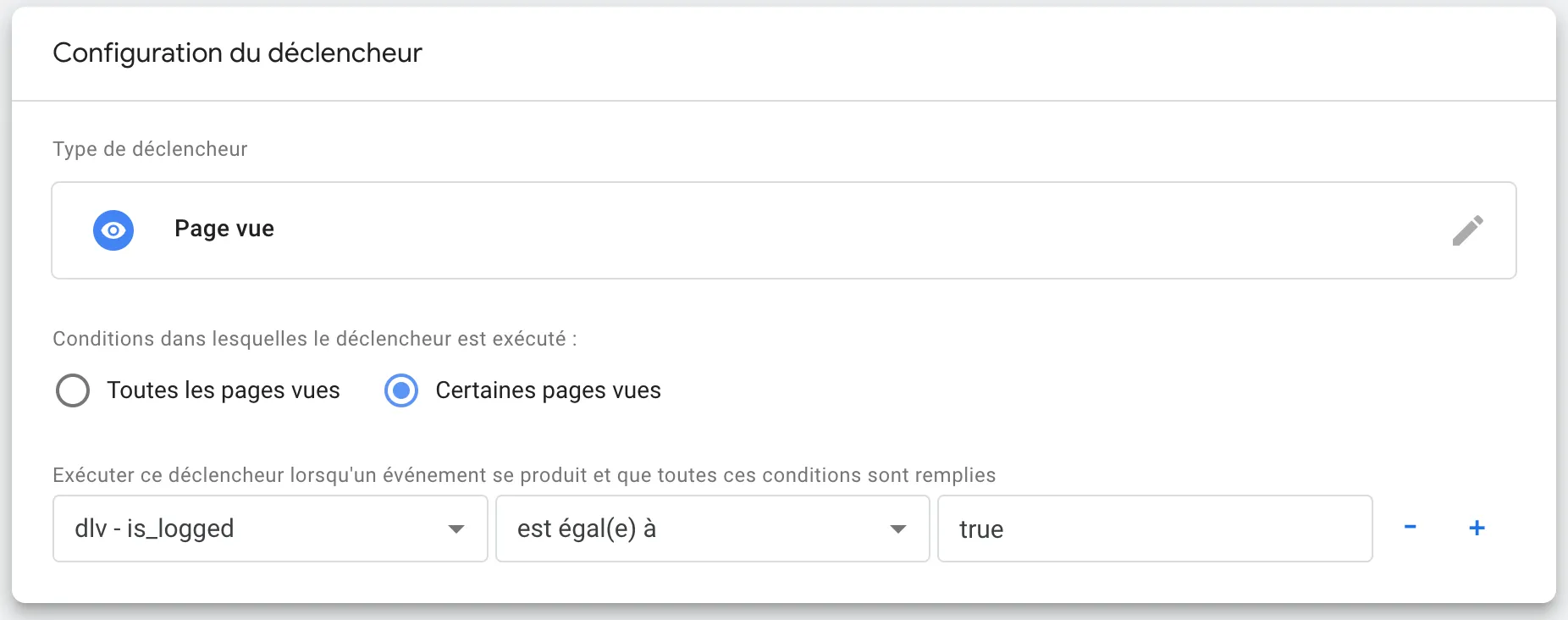 Déclenchement du script sur chaque page vue